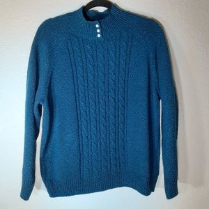 Rebecca Malone XL Women's Mock Turtle Neck Sweater